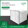 Filtro de Manga de Média Eficiência de Fibra Sintética Sistema de Ar Fresco Industrial Saída de Ventilador Alta Capacidade de Poeira Filtro de Remoção de Poeira Bolsa de Filtro