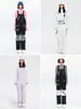 Liquidación de pantalones de esquí tipo peto para mujer, nuevos, impermeables y cálidos, chaqueta de esquí profesional para hombre, comercio exterior