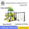 Combinação de balanço Slide 76 Tubos Kidsren's Slide Combinação ao ar livre Little Doctor Factory Direct Equipamento de recreação infantil