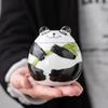 Tetera de panda creativa caja de regalo de panda de dibujos animados embalaje tetera de cerámica vacía almacenamiento de té negro té blanco té verde sellado