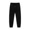 Calças FOG Essentials com Flock High Street Largas Retas Casuais Esportivas Outono Inverno Jogger Calças de Moletom para Homem