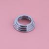 Llavero de anillo plano chapado en varios tamaños, colgante de muñeca casero hecho a mano, accesorios de joyería de anillo plano galvanizado de alta calidad