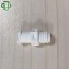 Conector Hembra de Rosca Externa de Plástico Luer con Tamaños de Rosca 10-32Unf/M5/M6/1/4-28Unf/1/8Npt