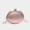 Bolsa de Mão Retrô Bolsa de Festa 2025 Nova Bolsa de Ombro Único com Corrente Tendência de Rua Bolsa Transversal Porta-Moedas de Moda