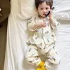 Ropa nueva para niños 2026, conjunto de ropa para el hogar para niños, pijama holgado para niños y niñas, ropa con aire acondicionado para bebés, selección de tops