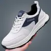 Tênis Esportivo Masculino, Malha Respirável Antiderrapante para Corrida, Tênis Casual Versátil da Moda Masculino, Calçados Masculinos, Dropshipping