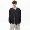 Suéter de Punto Falso Dos Piezas para Hombre Estilo Pareja Old Money Retro Cuello Redondo Cárdigan Ropa de Abrigo Otoño Invierno Fábrica Transfronteriza Venta al por Mayor