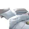 Conjunto de Quatro Peças Cor Sólida Seda de Gelo Lençol de Cama Refrescante Peça Única Capa de Edredom Conjunto de Três Peças Refrescante Temporada de Formatura Especial para Dormitório Atacado Externo