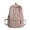 Mochila Coreana Ins con Estampado de Leopardo Personalidad Chica Picante Mochila Pequeña de Viaje Alta Apariencia Gran Capacidad Mochila para Estudiantes de Secundaria y Preparatoria