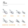 Clips de Acero Inoxidable Clips para Colchas Ferretería Clips Pequeños Sujetadores para Ropa Clips para Calcetines Clips a Prueba de Viento para Secar