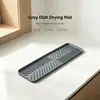 Directamente del fabricante: Esterilla de silicona antideslizante, resistente a altas temperaturas, con tejido diagonal, para escurrir utensilios de cocina, vajilla y aislamiento de encimera.