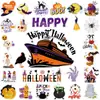 Imanes Populares Transfronterizos para Puertas de Garaje de Halloween, Pegatinas Magnéticas de Murciélago para Coche, Imanes para Refrigerador, Decoraciones de Halloween