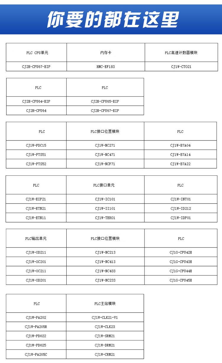 欧姆龙数字输入模块2