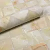 Adesivos de Mármore para Cozinha Doméstica à Prova de Óleo, Impermeáveis, Autoadesivos, para Fogão, Armário, Bancada, Parede de Azulejo de Banheiro