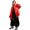 Día de Año Nuevo ropa para niños estilo chino ropa de actuación para niños Hanfu para niñas moda nacional Longteng moda hip hop ropa de actuación otoño
