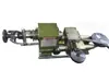 Torno de Instrumentos Yuhuan, Torno Pequeño con Cabezal Motorizado, Mini Torno Multifuncional Manual Tipo Basculante, Torno Doméstico