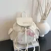 Diseño de Nicho Estilo Coreano Dibujos Animados Kitty Mochila para Mujer Nueva de Alto Valor Versátil Elegante para Viajes y Uso Diario