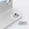 Código de Esquina de Acero Inoxidable Ángulo de Hierro/Soporte para Placa de Estante Soporte en Forma de L Conector Triángulo Pieza de Hierro Soporte de Código de Esquina de Ángulo Recto de 90 Grados