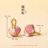 Accesorios para el Festival del Bote del Dragón Bolsitas Perfumadas Bordado Hecho a Mano DIY Tejido de Cuerda de Cinco Colores Zongzi Estilo Antiguo Hojas Iridescentes Accesorios Venta al por Mayor