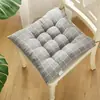 Cojín para silla para estudiantes mujeres, cojín para asiento de oficina, almohadilla cuadrada para glúteos, cojín para silla, uso en casa, con correas, cojín suave para suelo