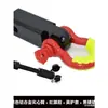 Modificación de Coche Enganche de Remolque Brazo Cabeza de Tigre Gancho Rebelde Adaptador Asiento Cuadrado de Remolque Gancho de Remolque Warhawk Gancho Trasero Desmontable