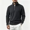 Nueva chaqueta de forro polar para hombre transfronteriza 2026, forrada de sherpa para otoño e invierno, sudadera engrosada, venta al por mayor