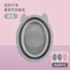 Set de Limpieza de Brochas de Maquillaje de Tres Piezas, Esponja de Belleza, Tazón de Silicona para Limpiar, Bolsa de Malla para Secar Maquillaje, Herramientas de Belleza al por Mayor