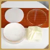 Caja redonda transparente de acrílico con cierre 15.5/20/24cm Nido de pájaro Cordyceps candidum Ginseng americano caja de embalaje