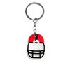 Llavero deportivo de rugby material PVC colgante lindo pareja regalo pequeño decoración de llavero venta al por mayor transfronteriza