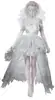 Nuevo Vestido de Novia Vampiro Novio Zombi Pareja Fantasma Novio COSPLAY Disfraz de Boda para Actuación