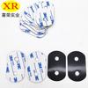 Velcro Redondo Adhesivo 3M9448A de Forma Especial Doble Cara, Velcro Específico para Casco, Resistente a Altas Temperaturas
