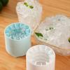 Cilindro de Silicona Bloque de Hielo Vaso Bloque de Hielo Redondo Molde para Bloque de Hielo Pequeño para Hogar Fabricador de Bloques de Hielo para Verano