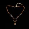 Suministrado Directamente por el Fabricante, Joyería Transfronteriza Vintage, Diseño de Nicho, Cadena para Clavícula Retro Francesa, Gargantilla Nuevo