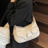 Bolso Grande Texturizado de Gama Alta Nuevo Primavera 2026 Bolso de Mujer Estilo Universitario Retro Bolso de Hombro Bolso Cruzado Casual Versátil