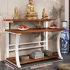 Mesa de Altar Simple Estilo Chino Nuevo para Uso Doméstico, Mesa de Ofrendas para Adoración y Ofrendas