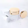 Fabricante de Frascos Transparentes de Acrílico para Creme 50g, Frascos para Creme Facial 30g, Frascos para Creme para os Olhos, Frascos Dosadores Cosméticos, Potes Foscos para Máscara