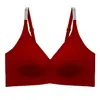 [carta 605] ropa interior nueva simple anti-caída para busto pequeño con realce sujetador sexy ajustable