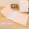 Clípe de música dobrável de seis páginas tamanho A4, alongado, multifuncional, modificável, clipe de música para piano, pasta de armazenamento com inserção transparente