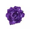 Grampo de cabelo de rosa roxa pura super fada flor atmosfera foto acessórios de cabelo flor artificial elegante clipe lateral chapéu