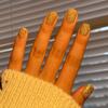 Use una uña postiza superior 24 Uñas de color sólido degradado corto blanco simple Use uña postiza
