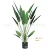 Planta de Simulación Viajero Plátano Ave del Paraíso Aterrizando Estilo Ins Decoración de Flores para Sala de Estar Planta en Maceta Falsa Plantación Verde Árbol Grande Nórdico