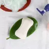 Porta jabón creativo de hoja Huari Organizador de jabón para baño Drenaje Caja de jabón para lavandería Artículo decorativo Lujo ligero Fragancia