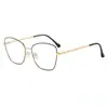 Armazón de Metal para Gafas Cat-Eye Estilo Flor y Juventud para Mujer, Adecuado para Lentes de Graduación, Fabricante Europeo y Americano de Armazones para Gafas