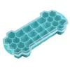 Venta al por mayor de fábrica de Silicona para Helado con Tapa 24 Compartimentos 15 Compartimentos Casero DIY Caja de Hielo Cubitos de Hielo Molde para Helado