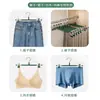 Novo Prendedor de Calça Revestido, Prendedor de Calça Poderoso Sem Marca, Prendedor de Saia JK, Cabide de Calça Multifuncional Antiderrapante, Pendurar Roupas em Casa