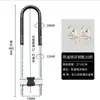 Cerradura en forma de U, Cerradura para puerta de cristal, Cerradura con manija, Cerradura antirrobo, Cerradura para puerta doble, Candado extendido para motocicleta, Cerradura de embutir, Cerradura de tienda