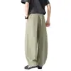 Ropa de Hombre Fengshe / Primavera 2026 Estilo Americano Caída Transpirable Scimitar Pantalones de Hombre Frescos Sueltos Casuales Hombres