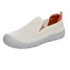 Three Sheep Casual Confortável Mãe Sapatos Slip-on Leve Antiderrapante Camada Única Sapatos Femininos Malha Respirável Oco Novo Primavera e Verão