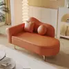 Mejora de apartamento pequeño: sofá otomana de almacenamiento, sillón reclinable estilo europeo, área de espera de tienda de ropa, sofá reposapiés moderno