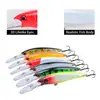 Equipo de Pesca Señuelo Minnow Flotante 17cm Lanzamiento a Larga Distancia Señuelo Duro 30.7g Señuelo para Pesca de Lubina en Agua Dulce y Salada Cebo de Pesca Pesca en el Mar